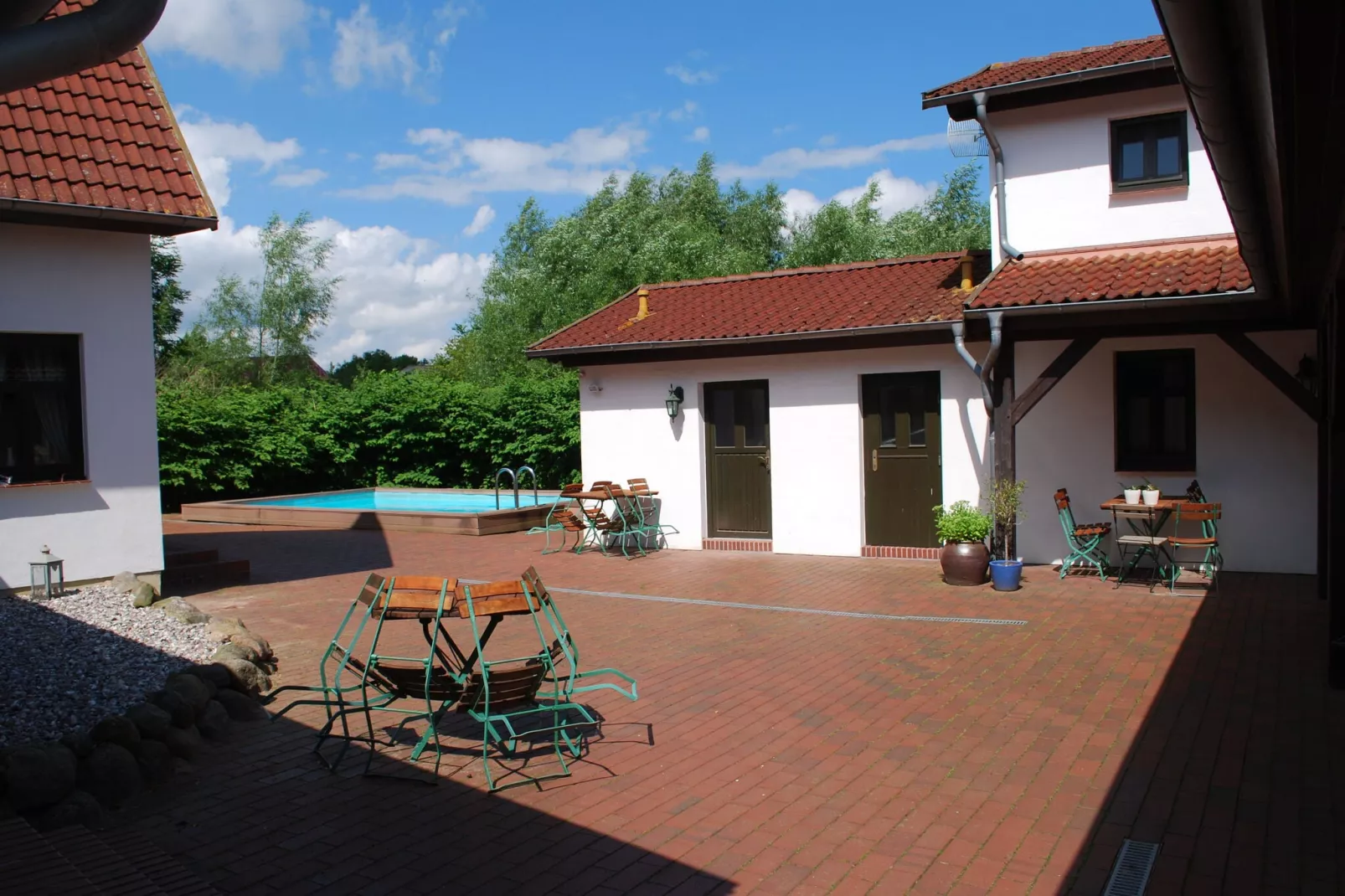 Rustikale Wohnung Fehmarn-Terrace balcony