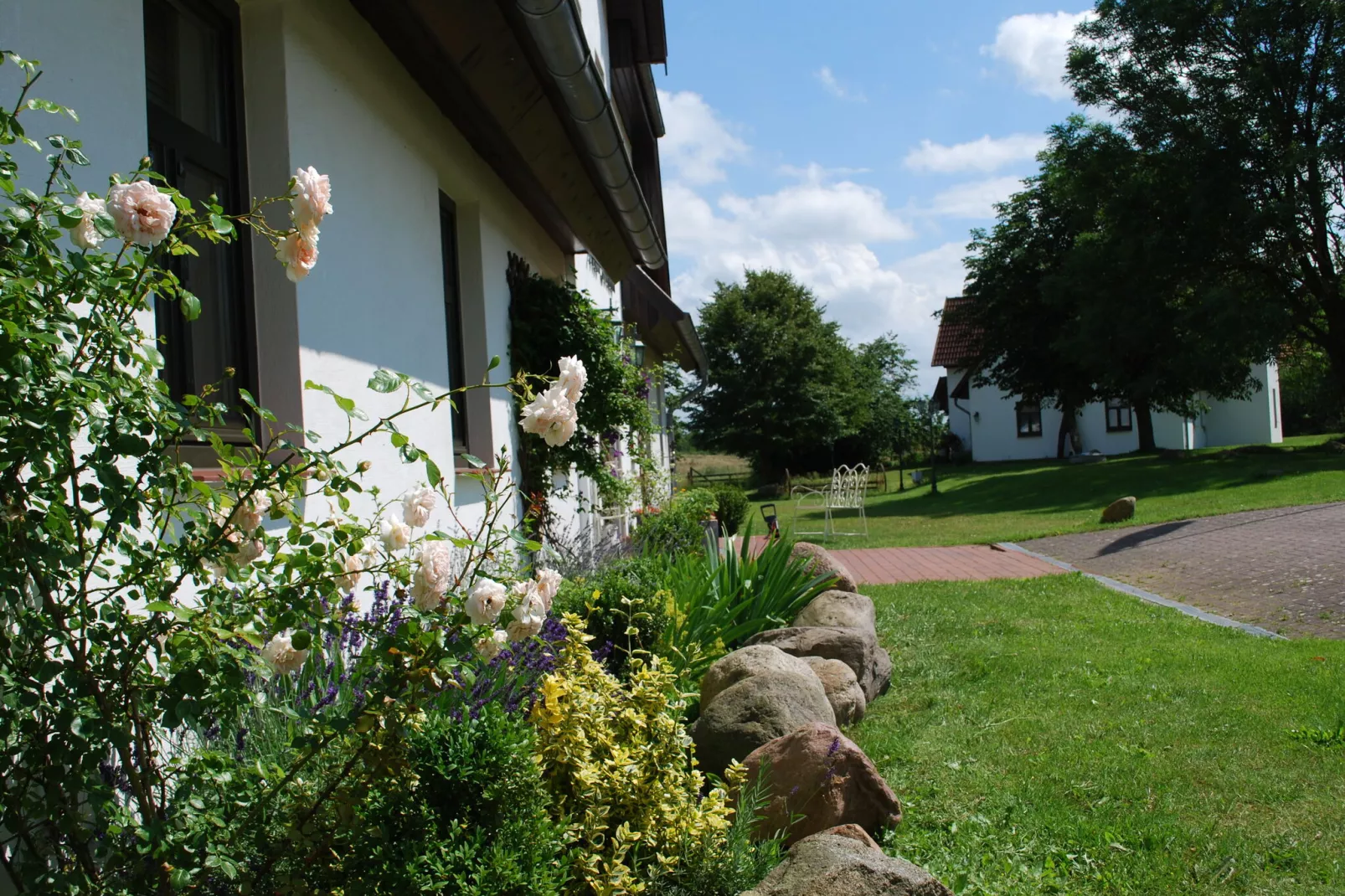Rustikale Wohnung Fehmarn-Gardens summer
