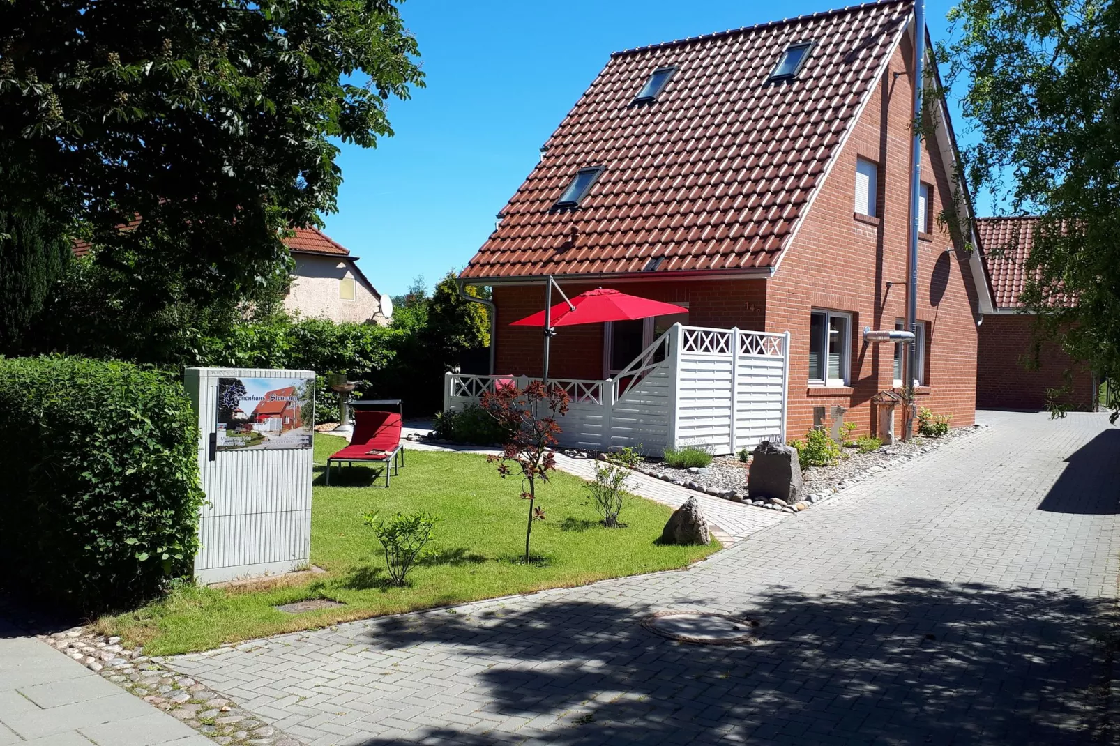 Ferienhaus Sternchen - Insel Rügen-Exterior summer