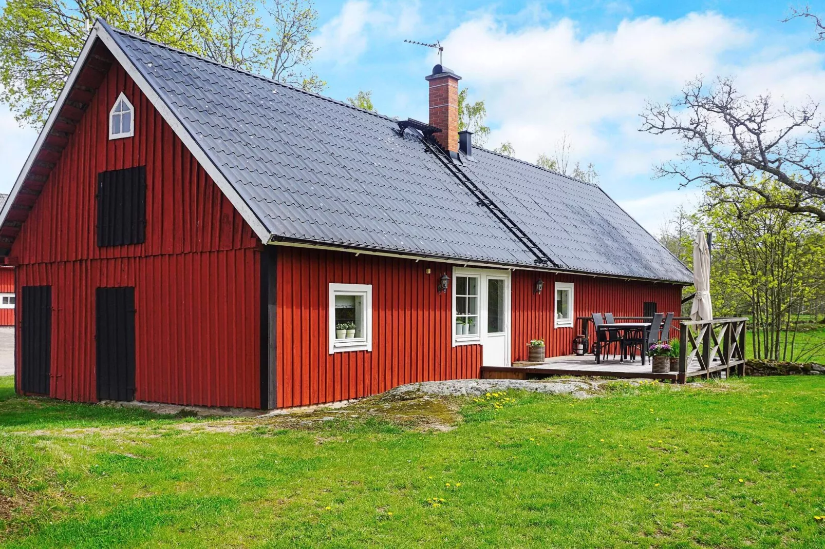 Rustic Retreat in Smaland-By Traum-Outdoor