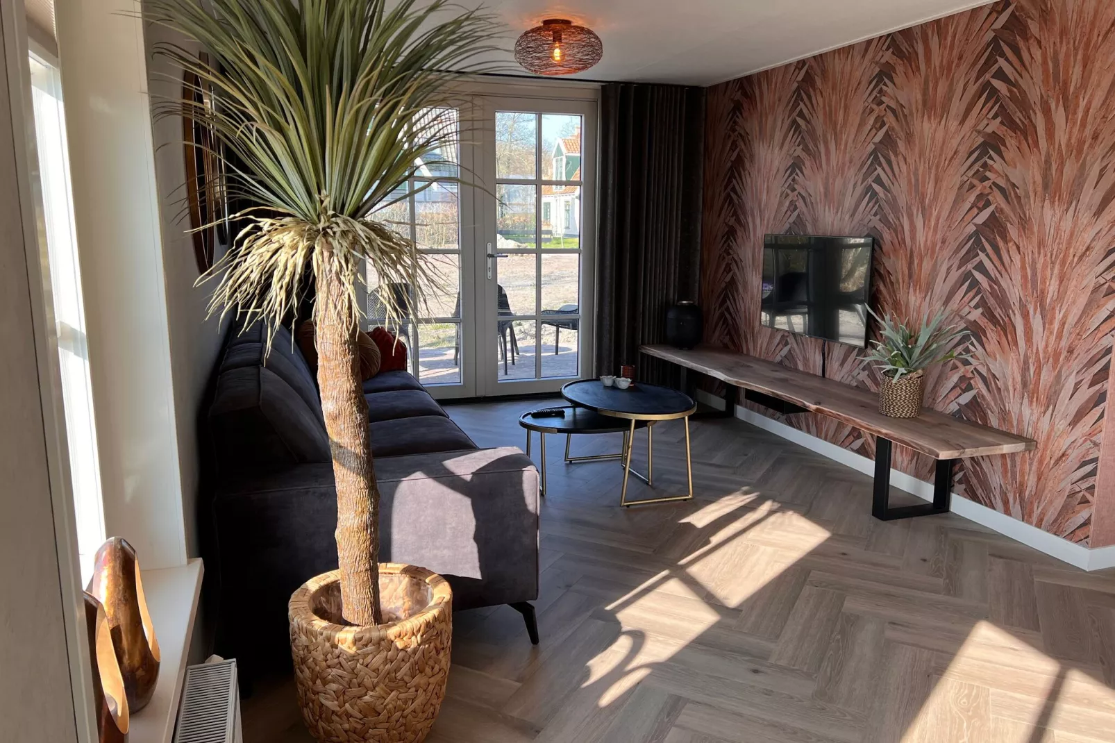 Recreatiepark Wiringherlant - Wiringher Villa 21-Living room