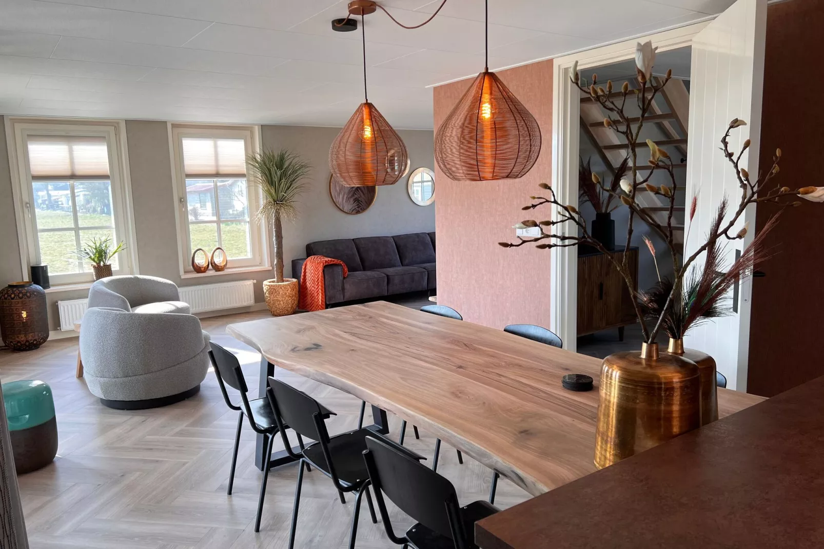 Recreatiepark Wiringherlant - Wiringher Villa 21-Living room