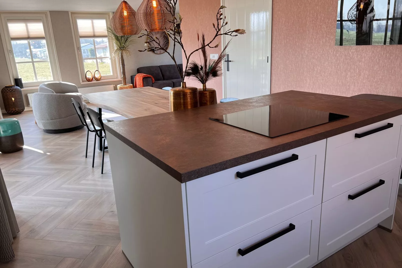 Recreatiepark Wiringherlant - Wiringher Villa 21-Kitchen