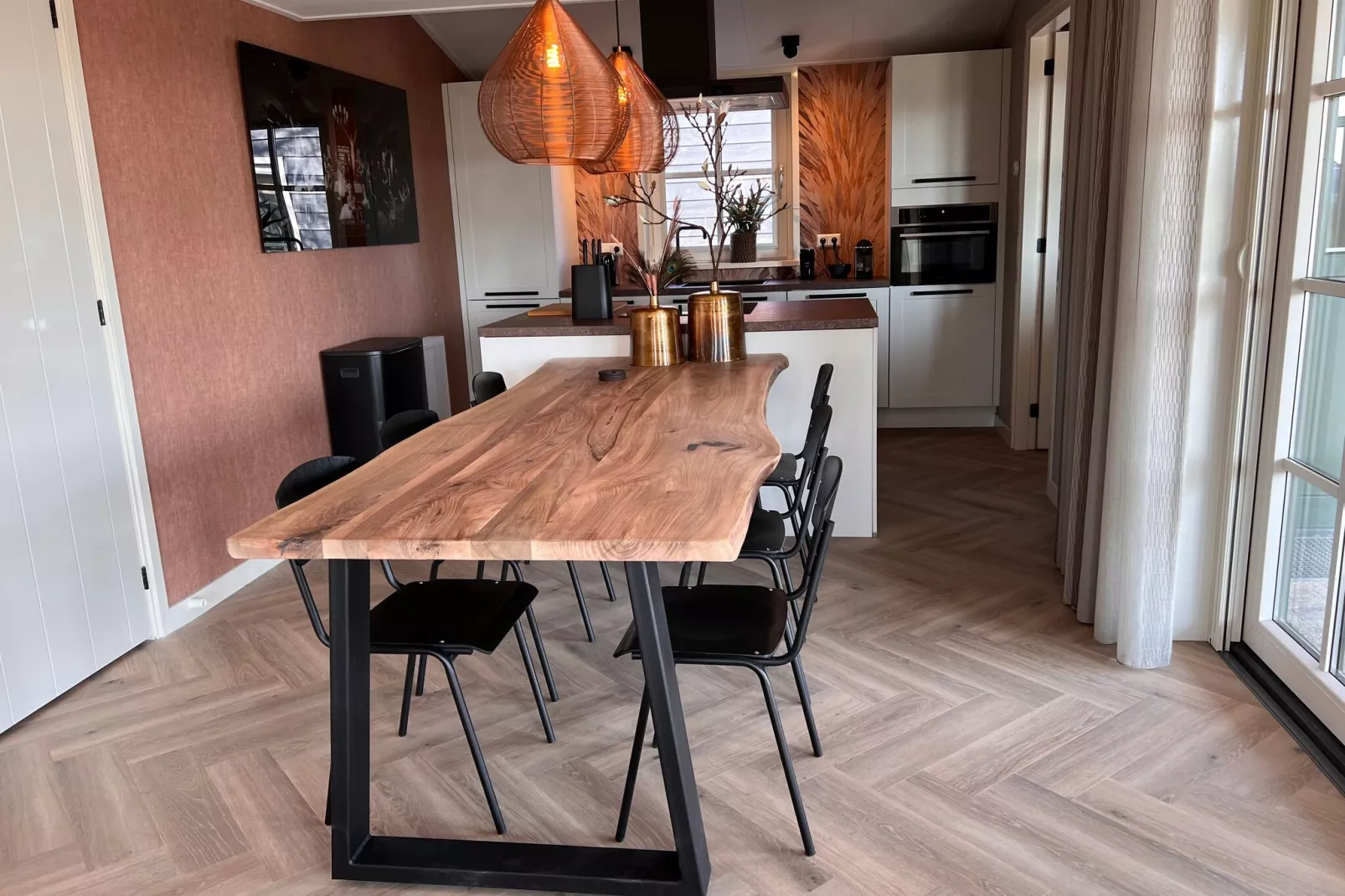 Recreatiepark Wiringherlant - Wiringher Villa 21-Kitchen