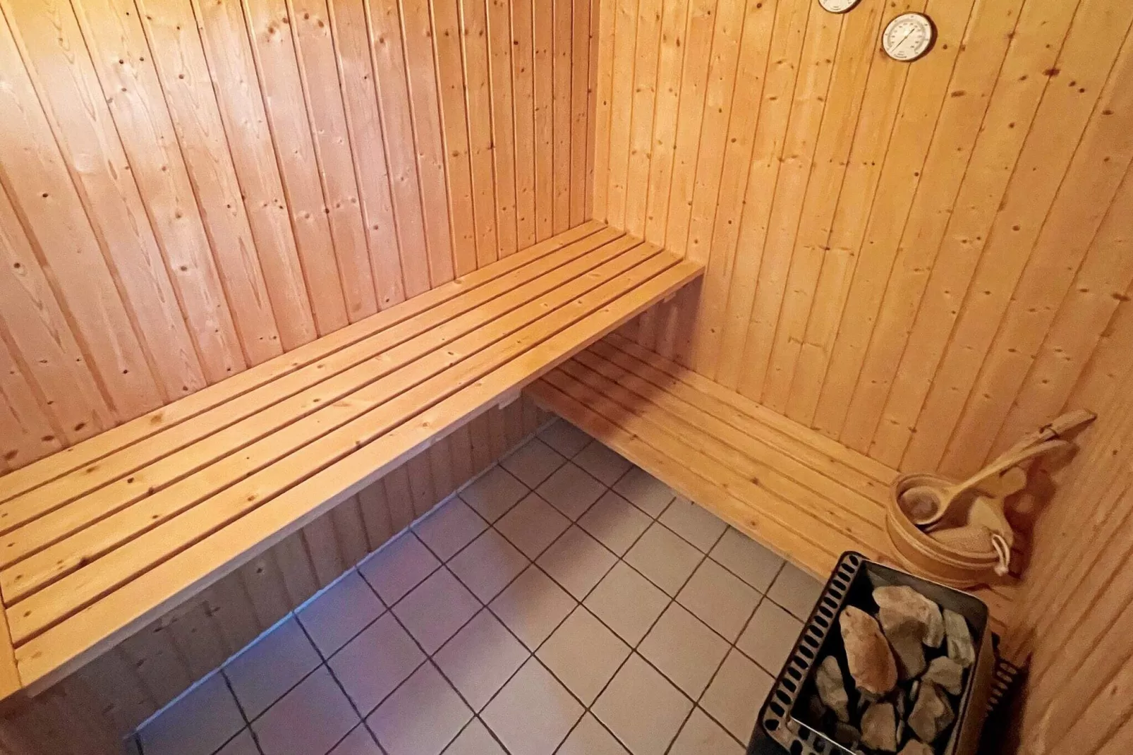Maison de vacances pour 10 a Idestrup-Sauna