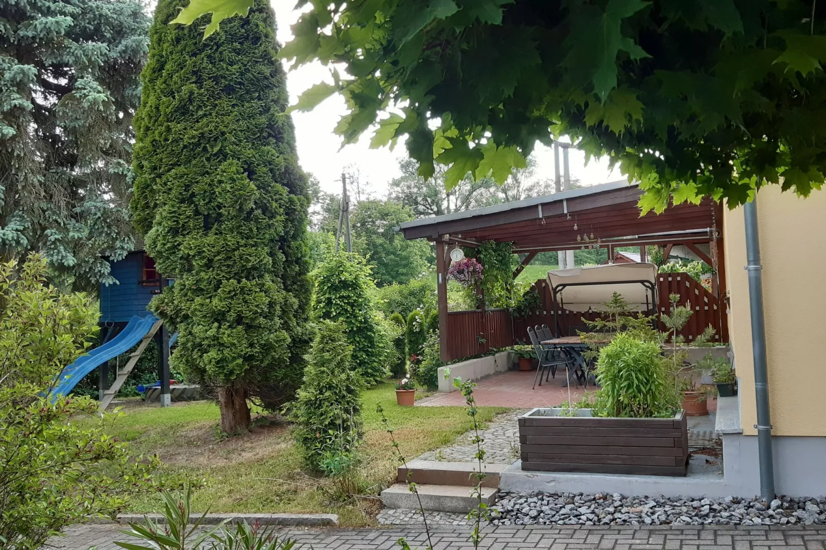 Ferienhaus Kegel-Terrassenbalkon