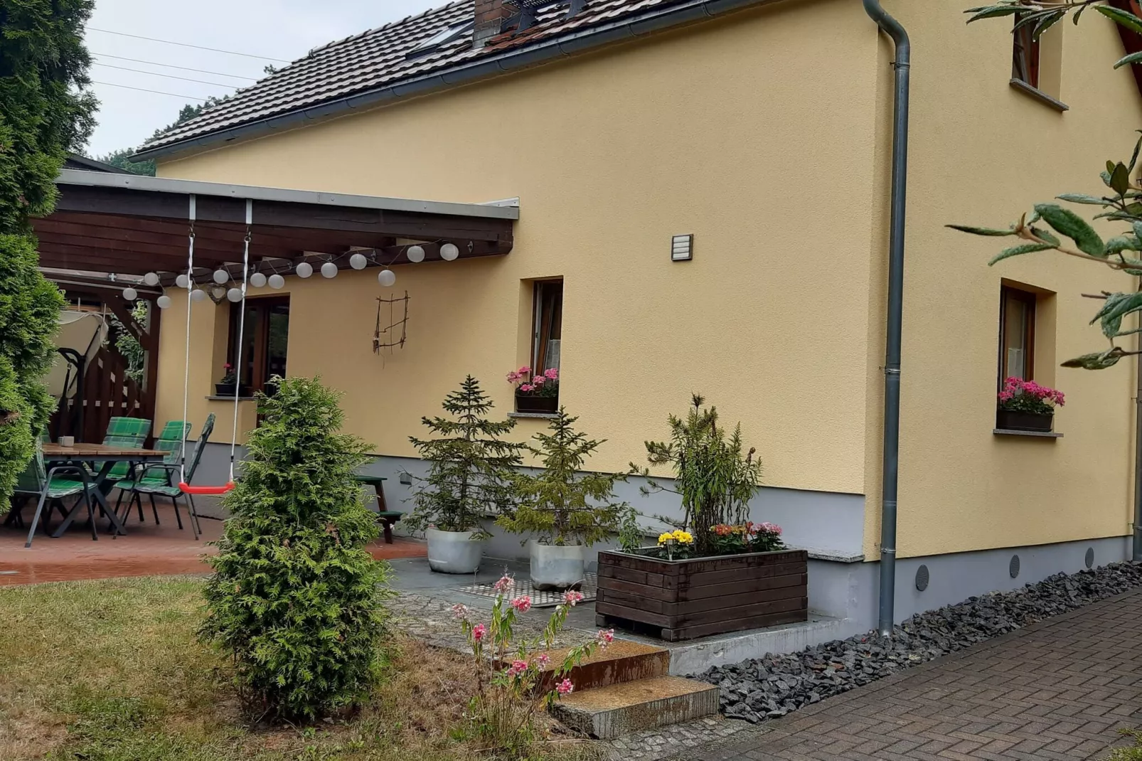 Ferienhaus Kegel-Außenbereich Sommer