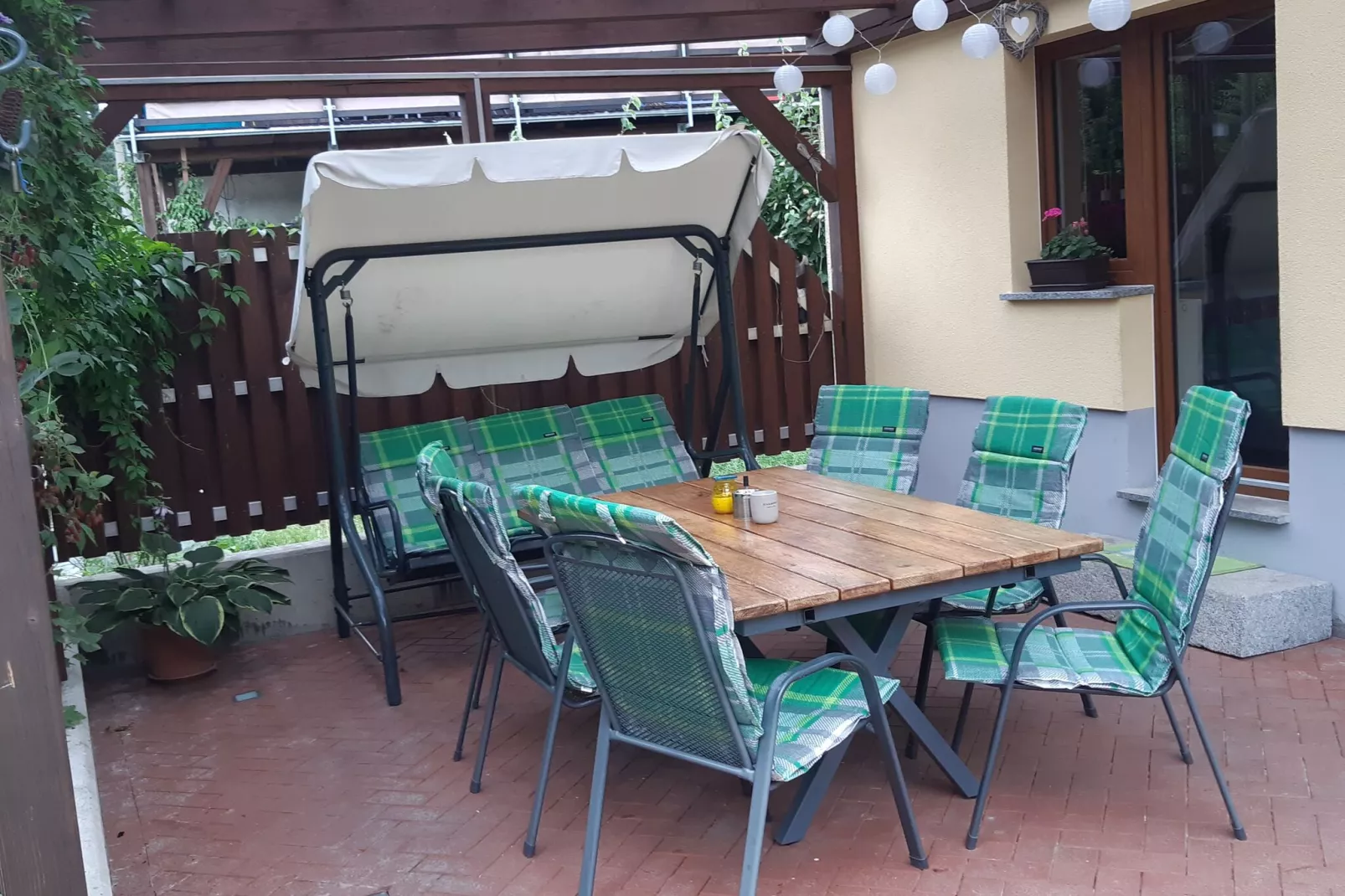 Ferienhaus Kegel-Terrassenbalkon