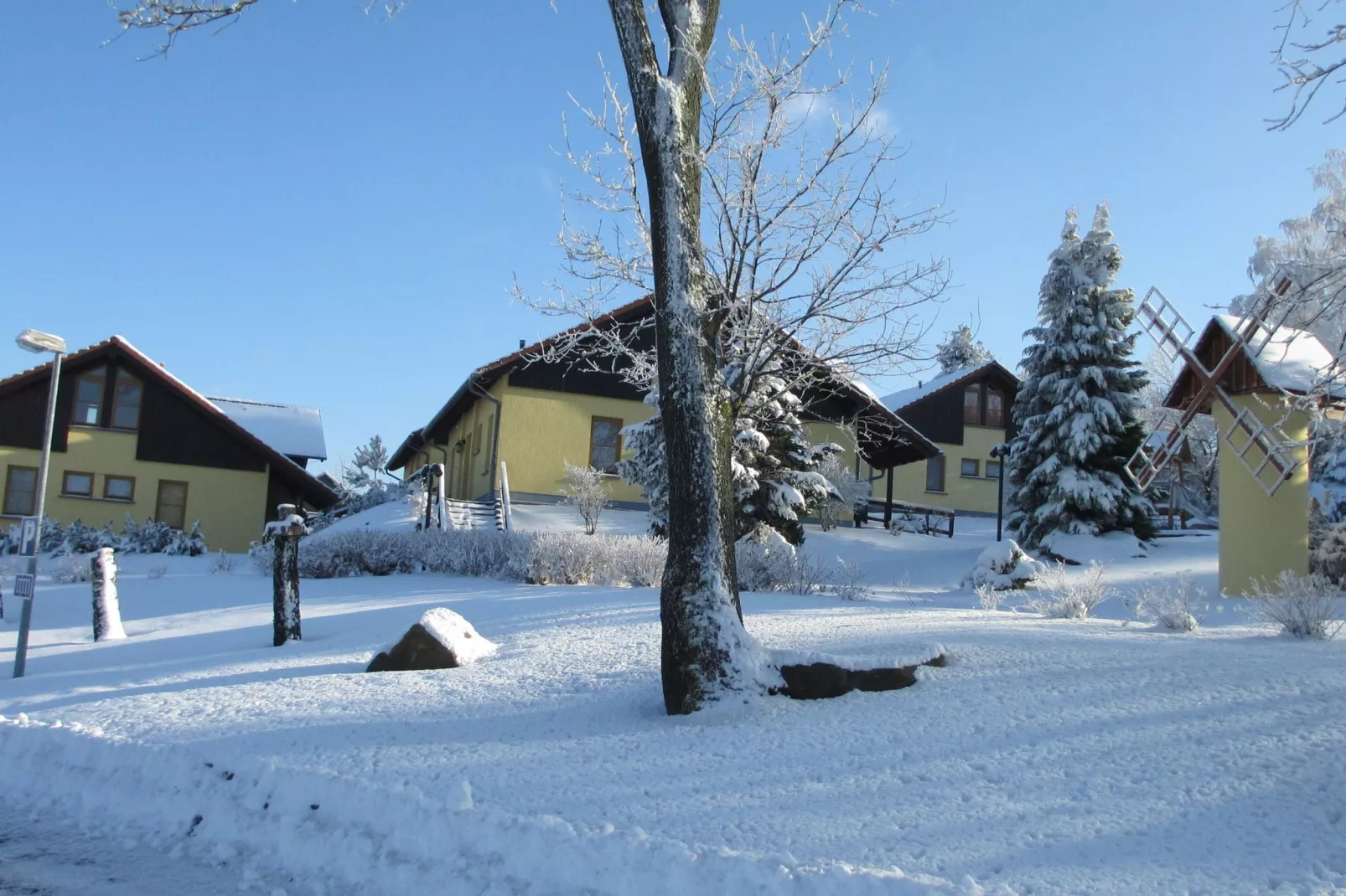 Fuchsberg-Exterior in winter