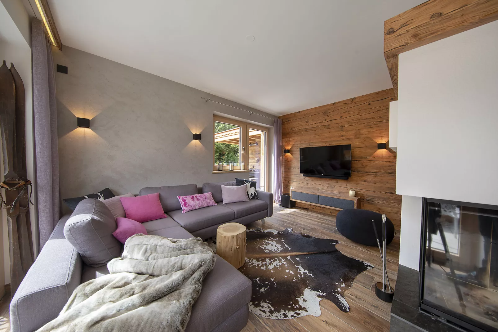 Nationalpark Chalet Gamsmutter-Living room