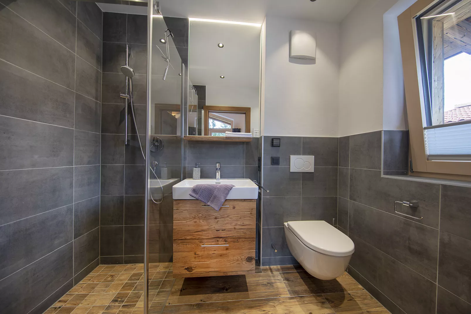 Nationalpark Chalet Gamsmutter-Bathroom