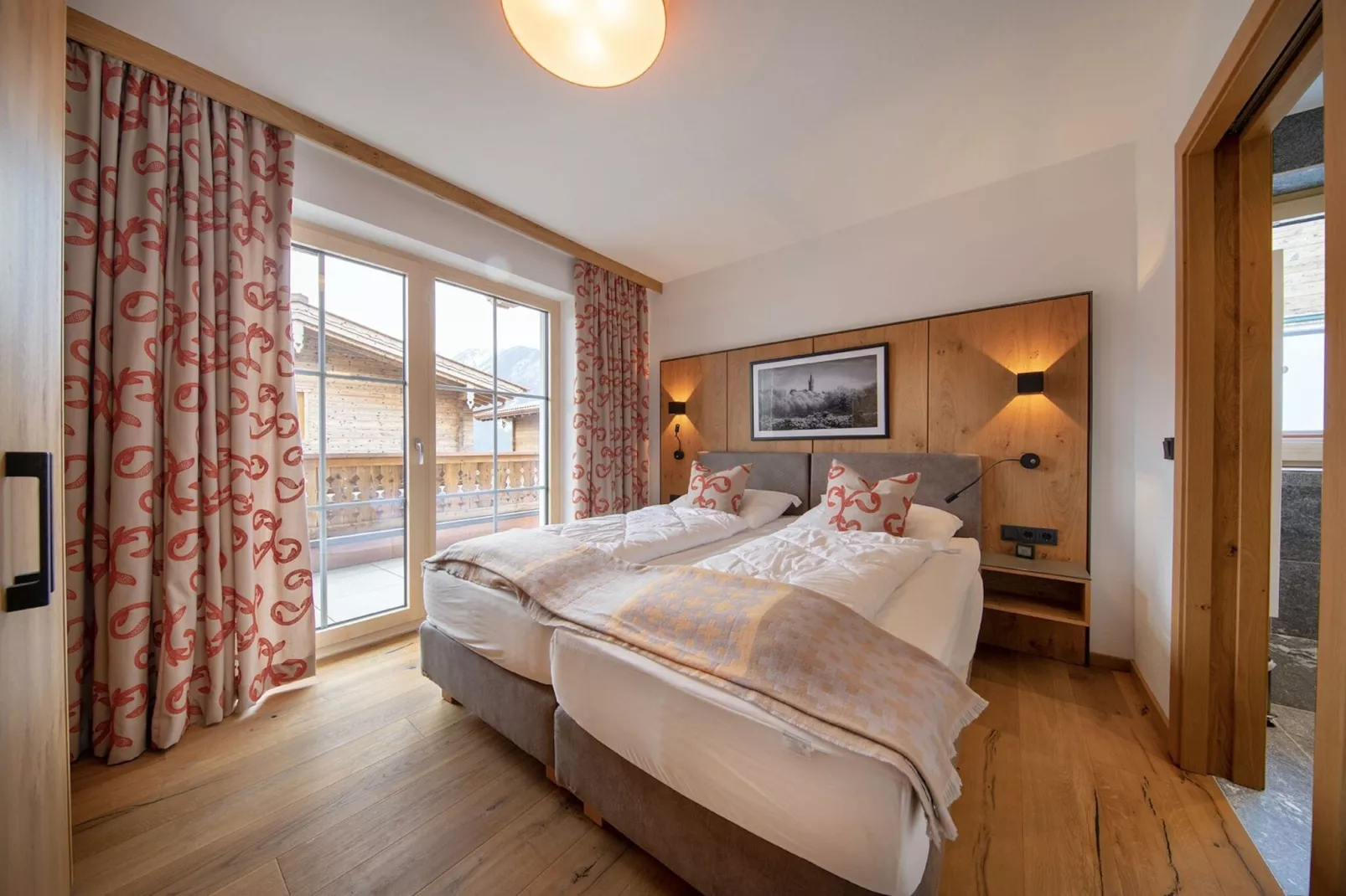 Nationalpark Chalet Lasörling-Bedroom