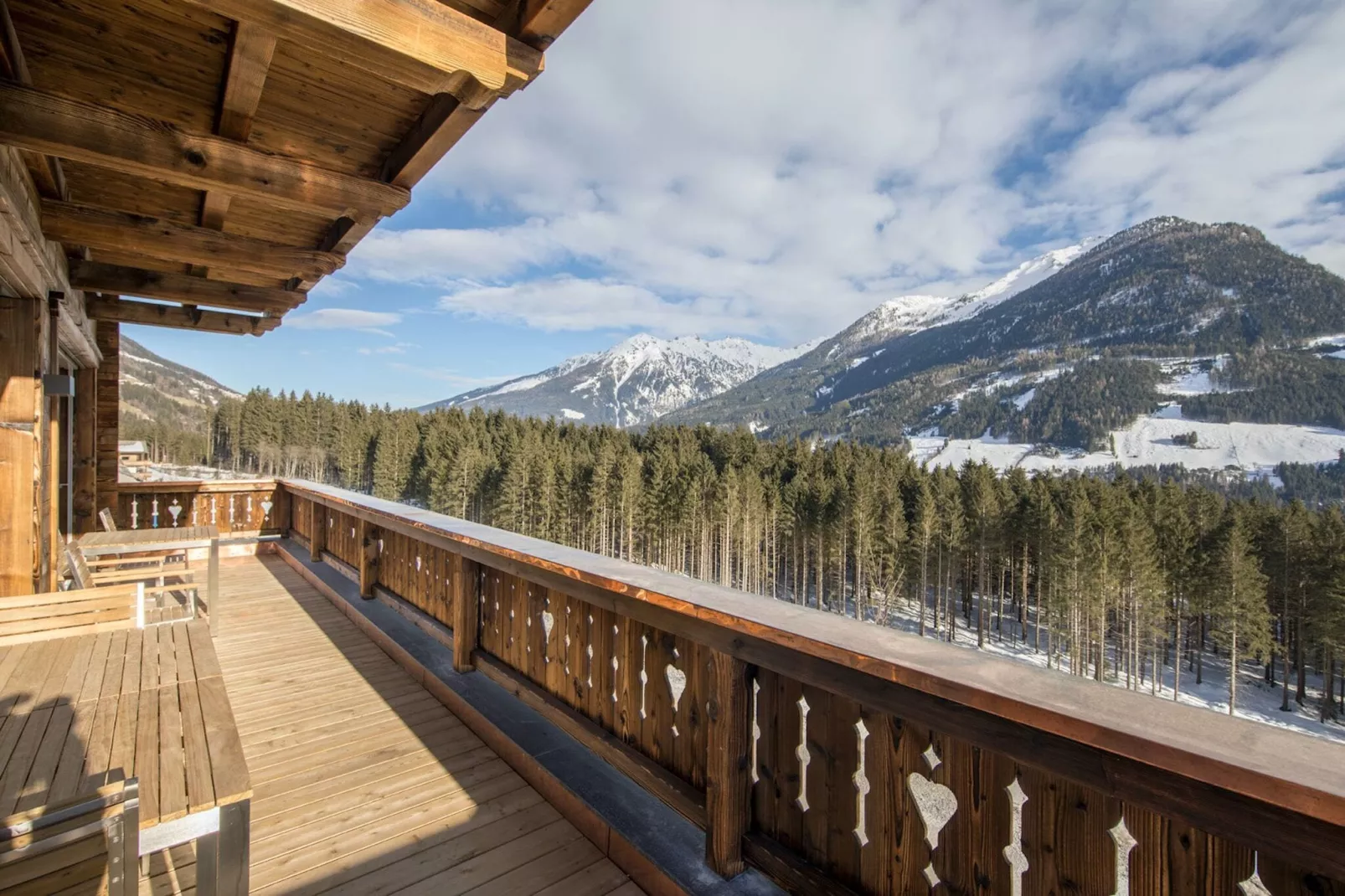 Nationalpark Chalet Lasörling-Terrace balcony