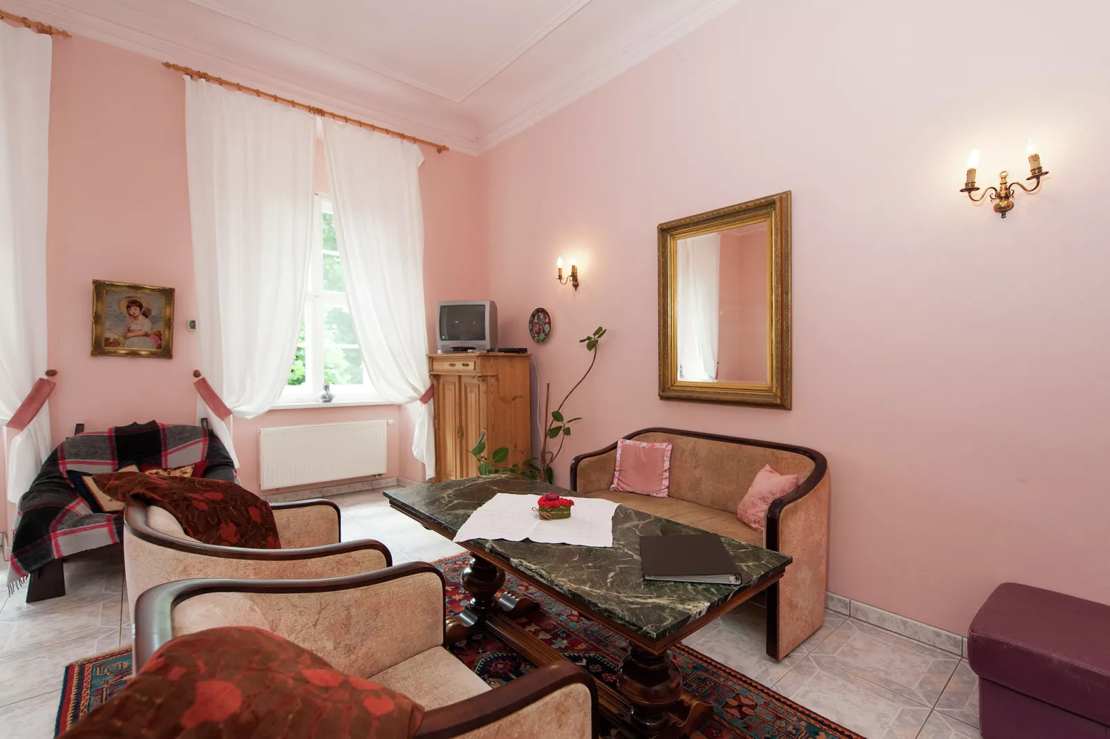 Urlaub im Schloss-Living room