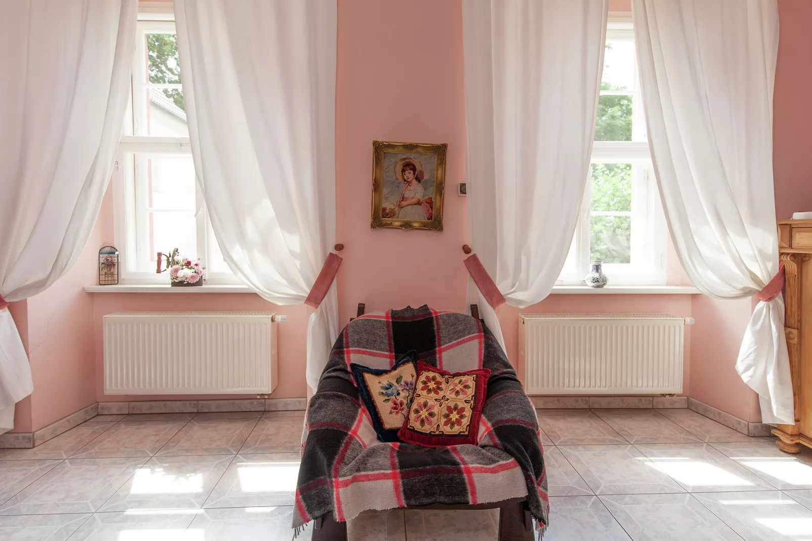 Urlaub im Schloss-Living room