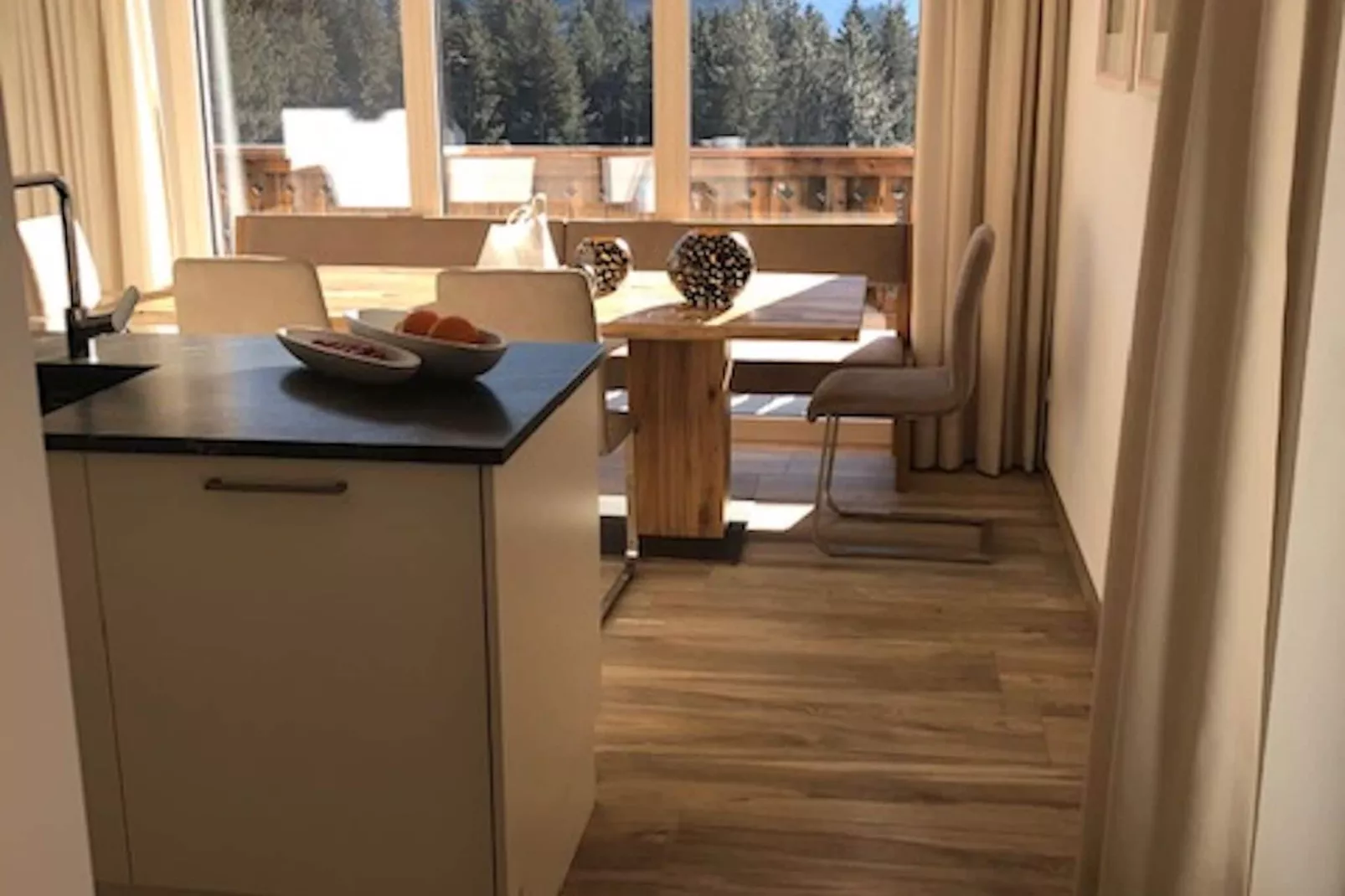 Nationalpark Chalet Keeseck-Kitchen