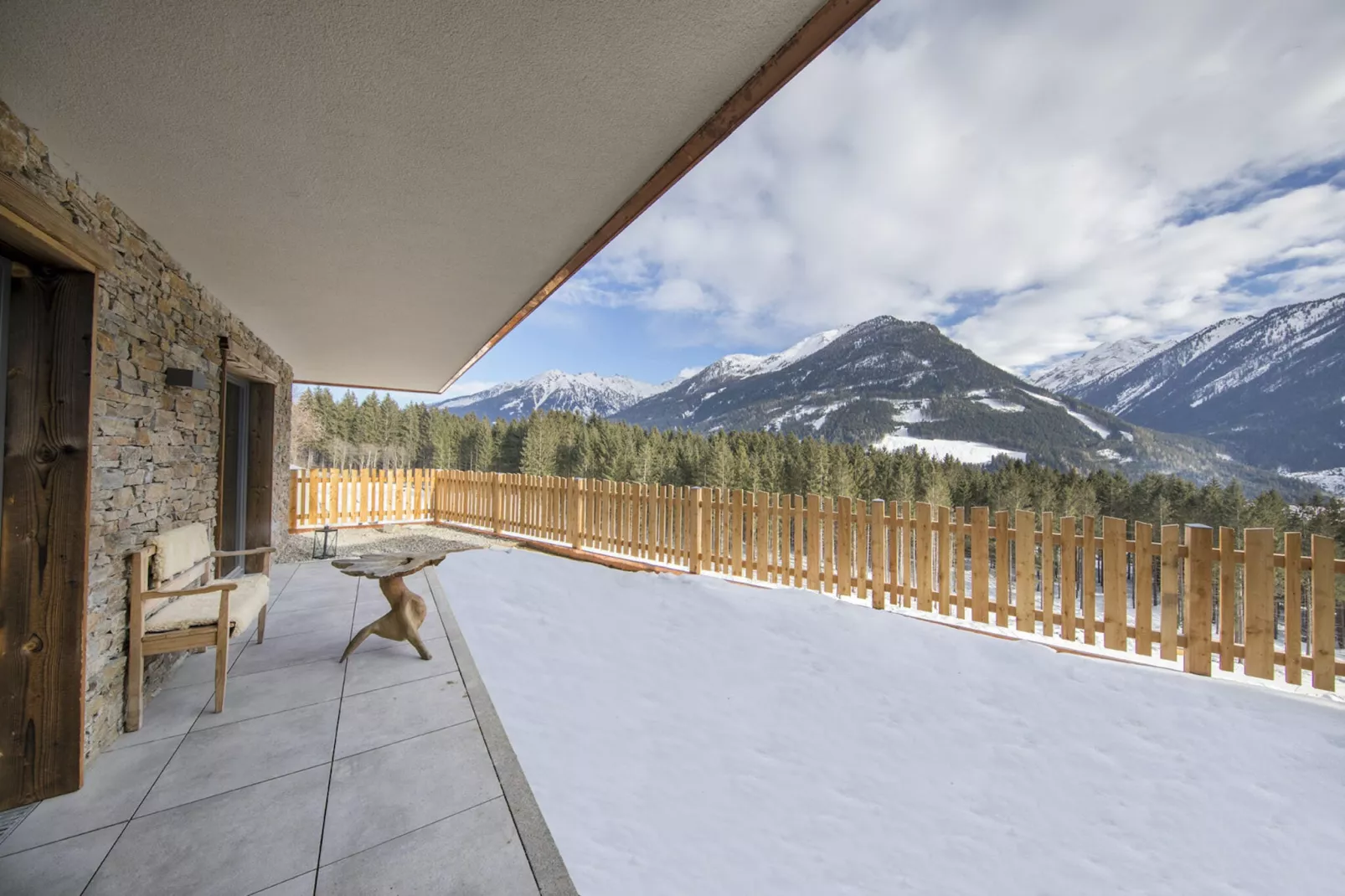 Nationalpark Chalet Achkogel-Terrasse / balcon