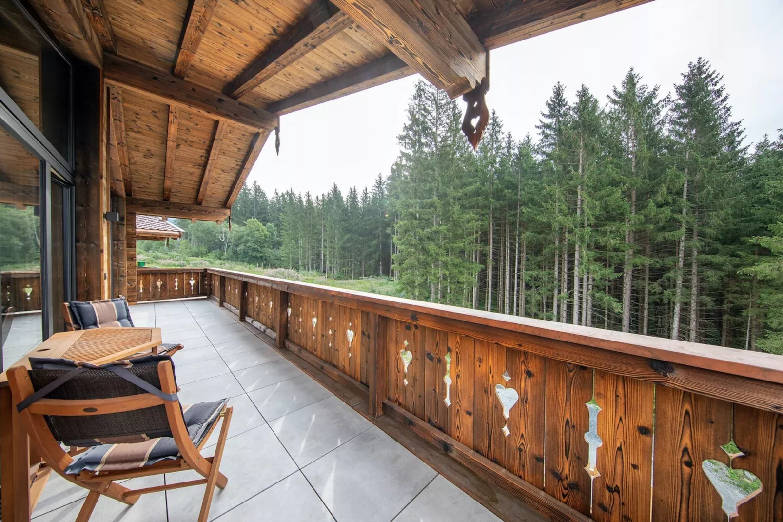 Nationalpark Chalet Achkogel-Terrasse / balcon
