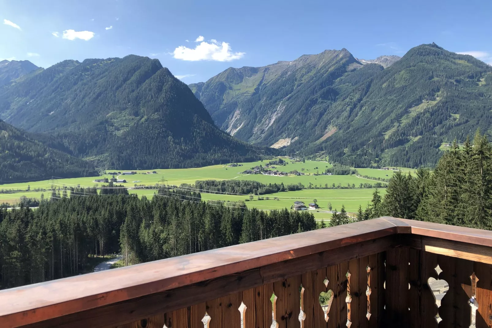 Nationalpark Chalet Käferfeldeck-Terrasse / balcon