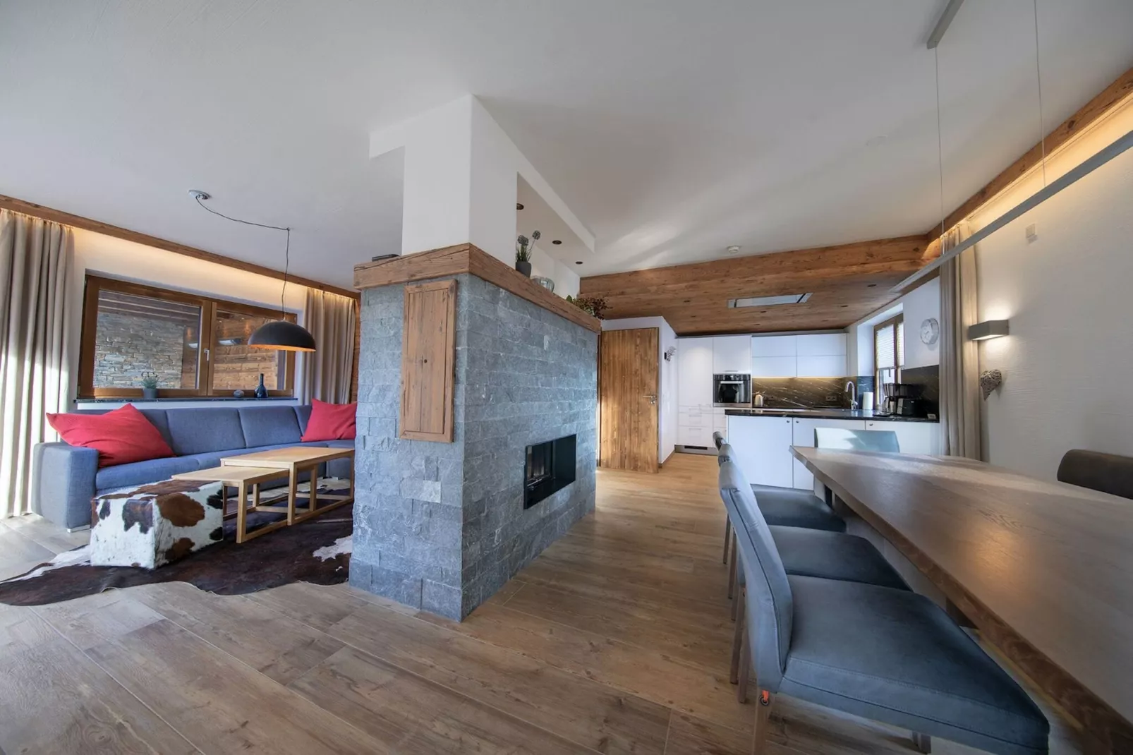 Nationalpark Chalet Arventalspitze-Salon