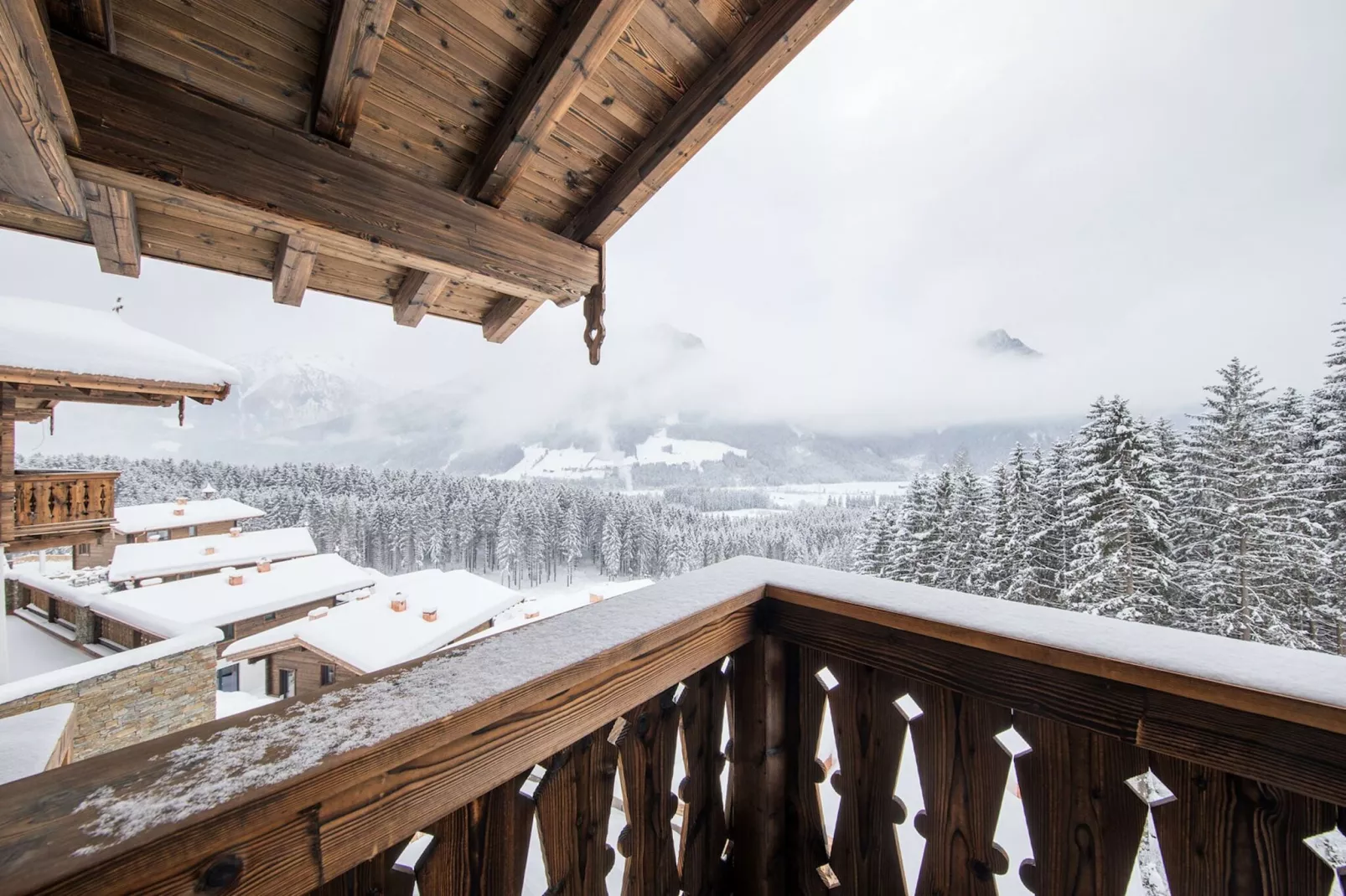 Nationalpark Chalet Hohes Aderl-Vue d'hiver
