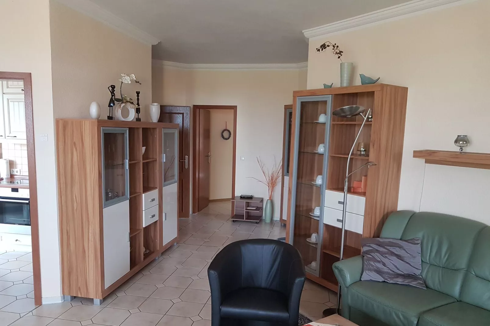 Spacious villa with private swimming pool-Living room