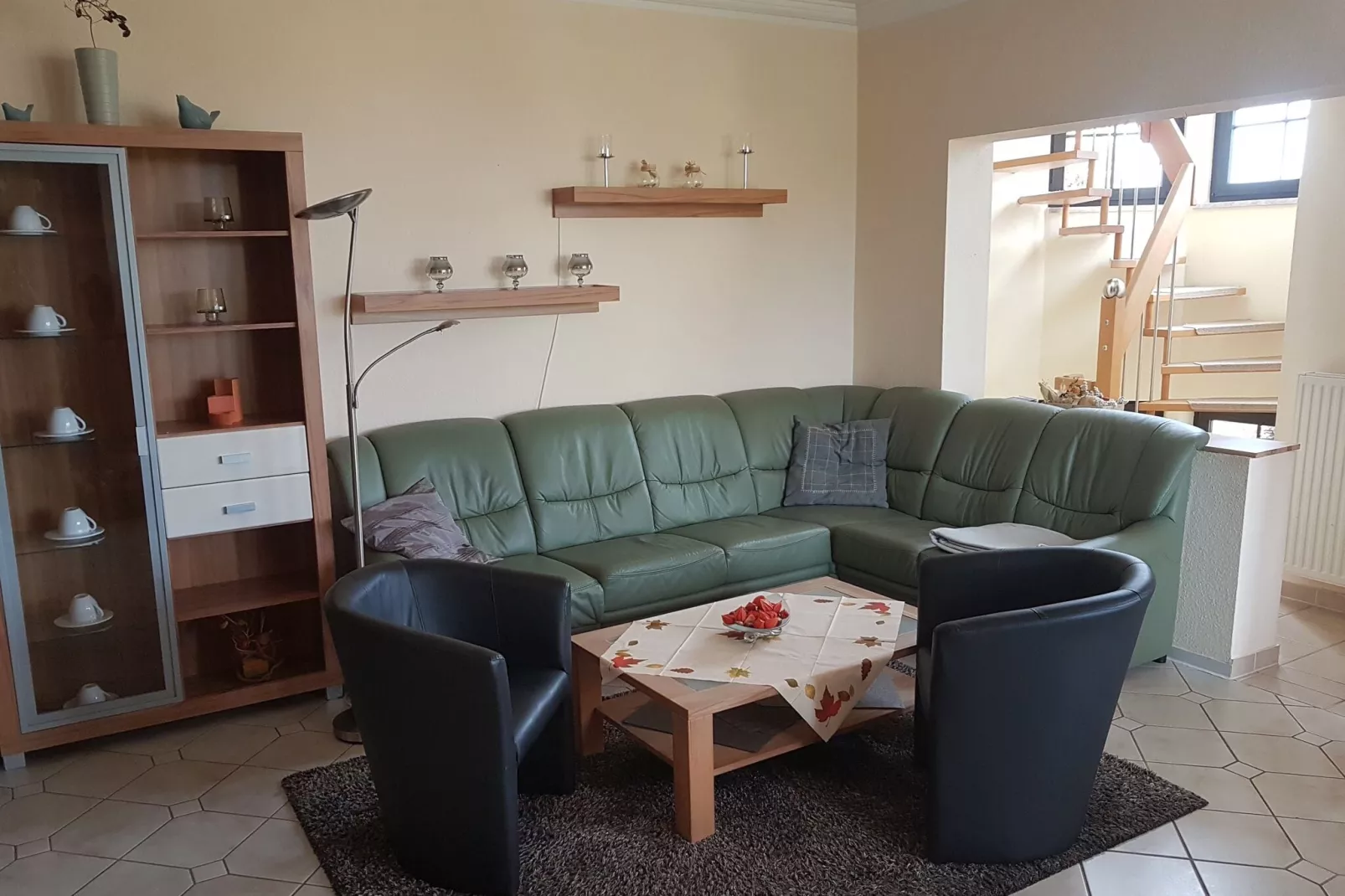 Spacious villa with private swimming pool-Living room
