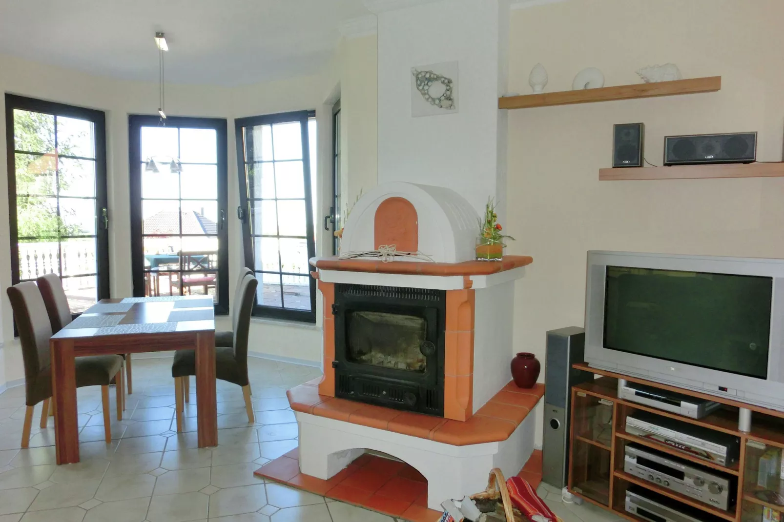 Spacious villa with private swimming pool-Living room