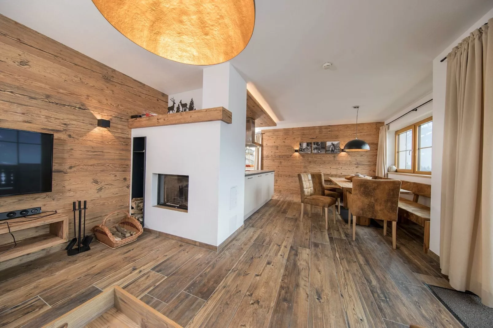 Nationalpark Chalet Rainerhorn-Living room