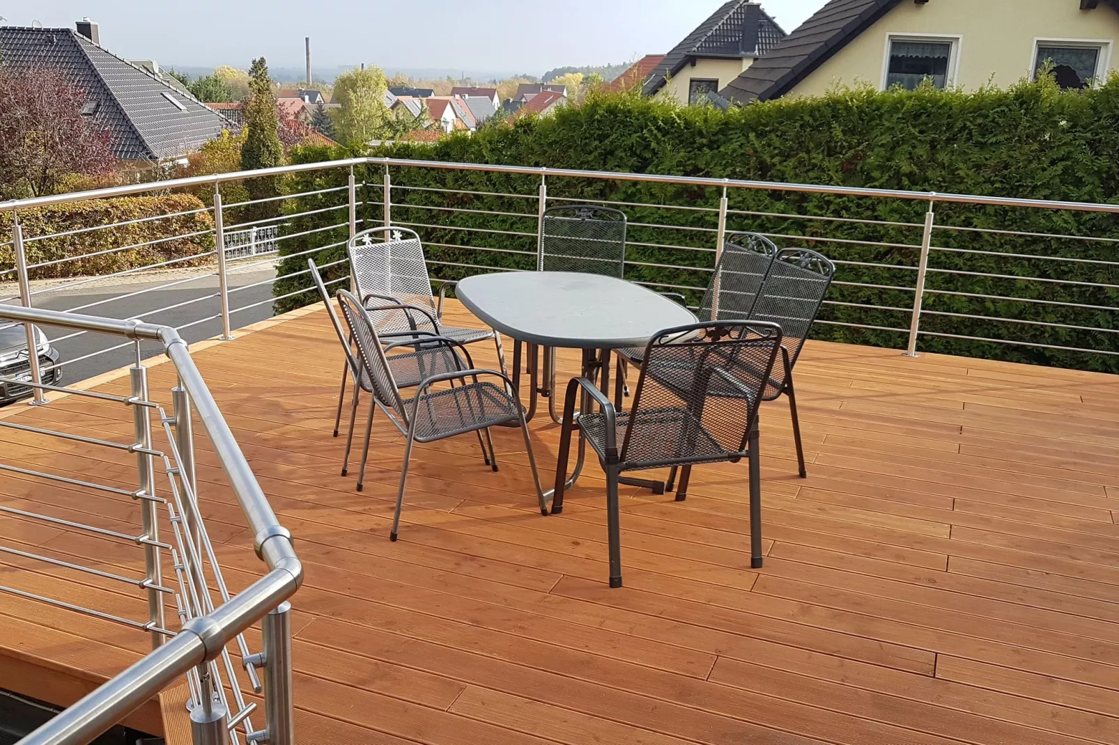 Spacious villa with private swimming pool-Terrace balcony