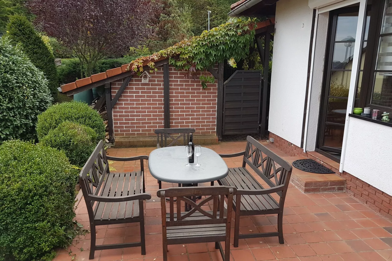 Spacious villa with private swimming pool-Terrace balcony