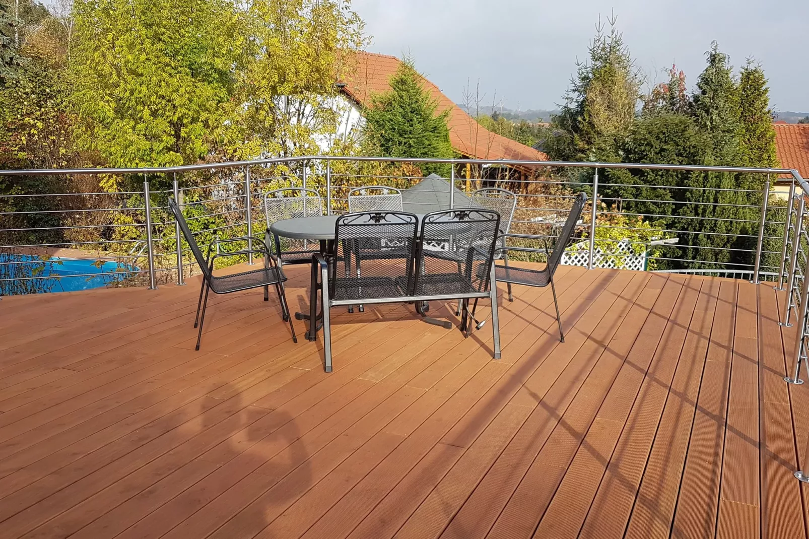 Spacious villa with private swimming pool-Terrace balcony