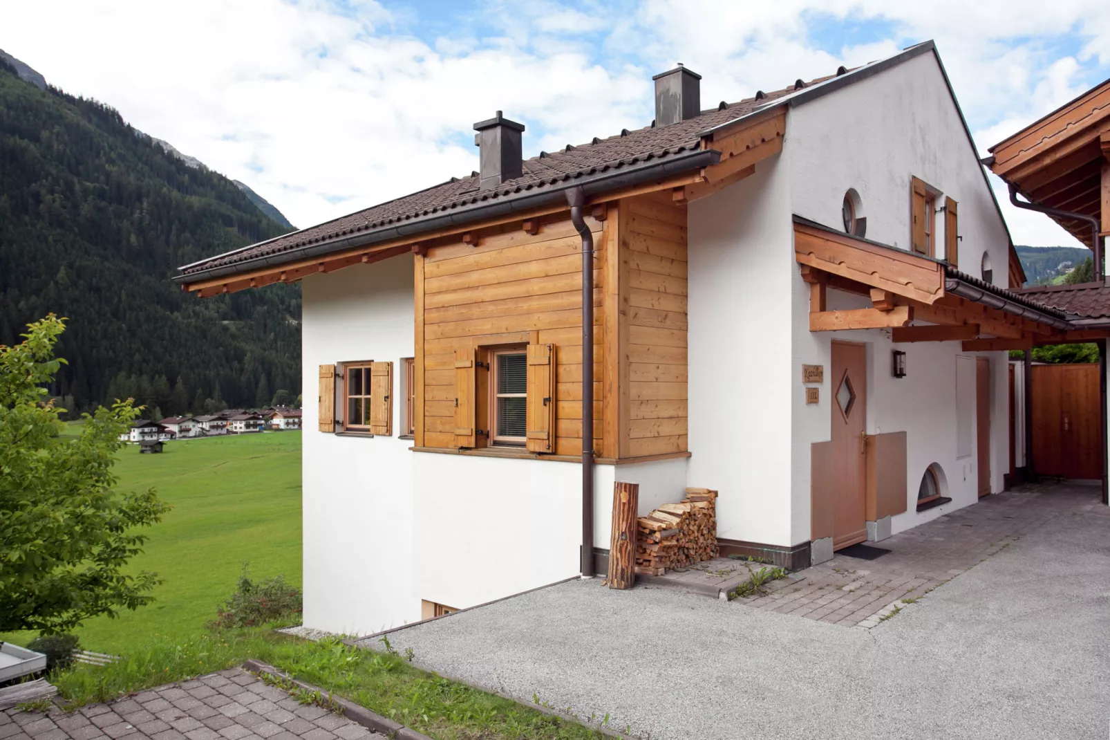 Chalets im Wald