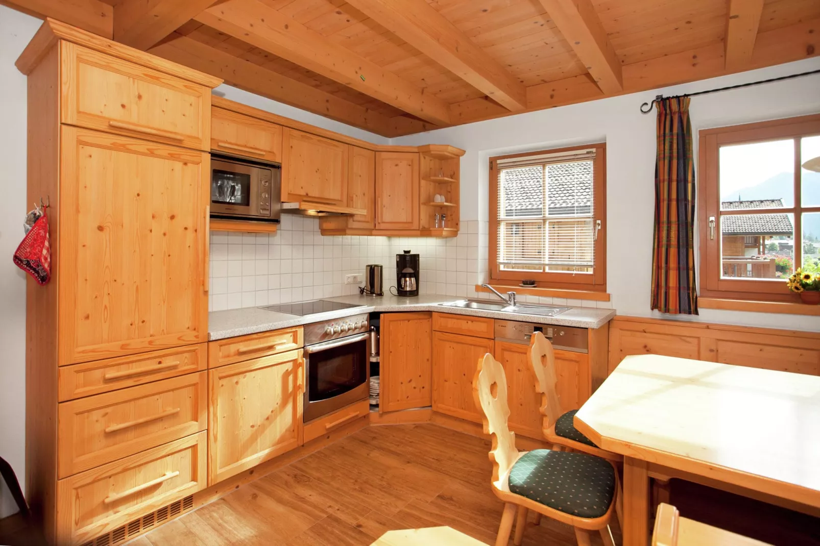 Chalets im Wald-Küche