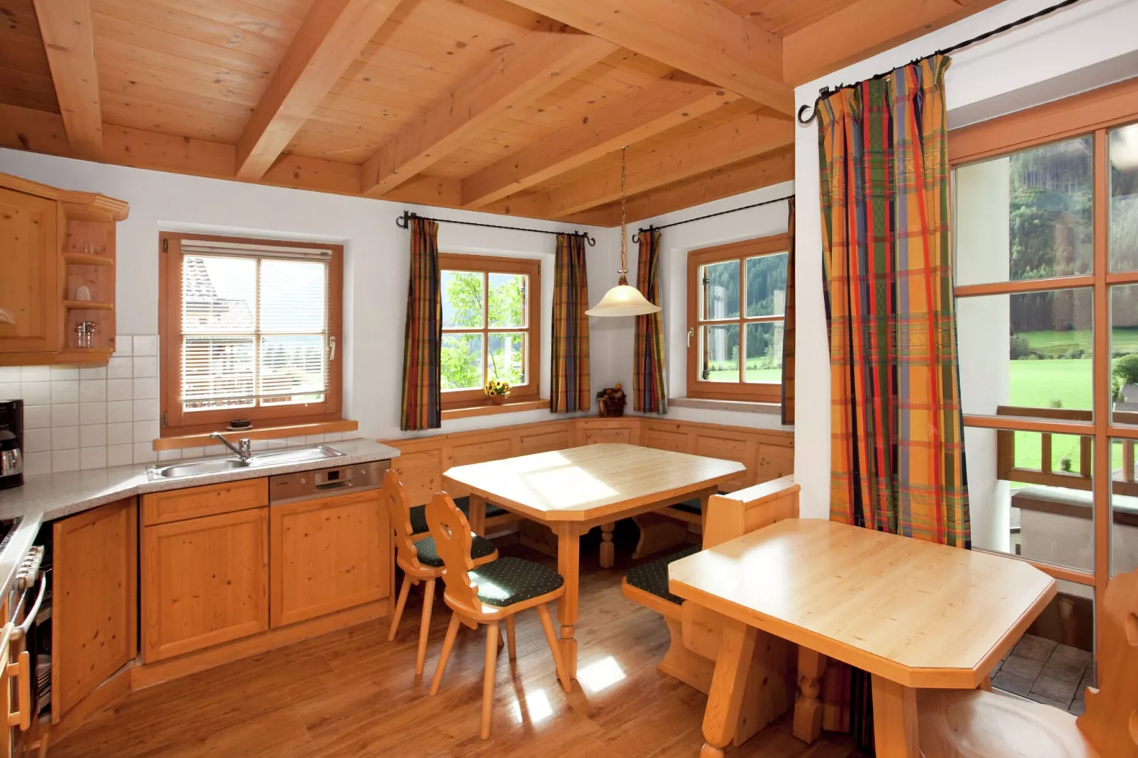 Chalets im Wald-Küche