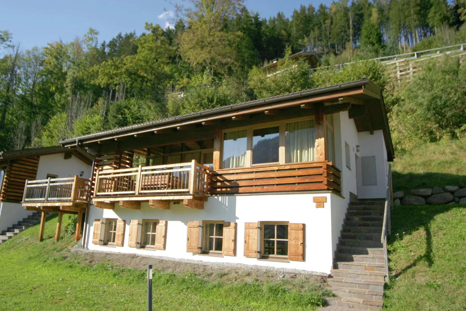 Chalets im Wald-Extérieur été