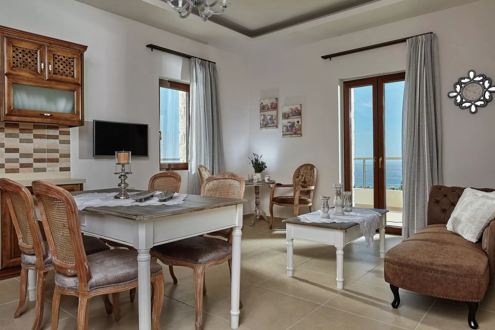 Orelia Cretan Apartment I-Wohnzimmer