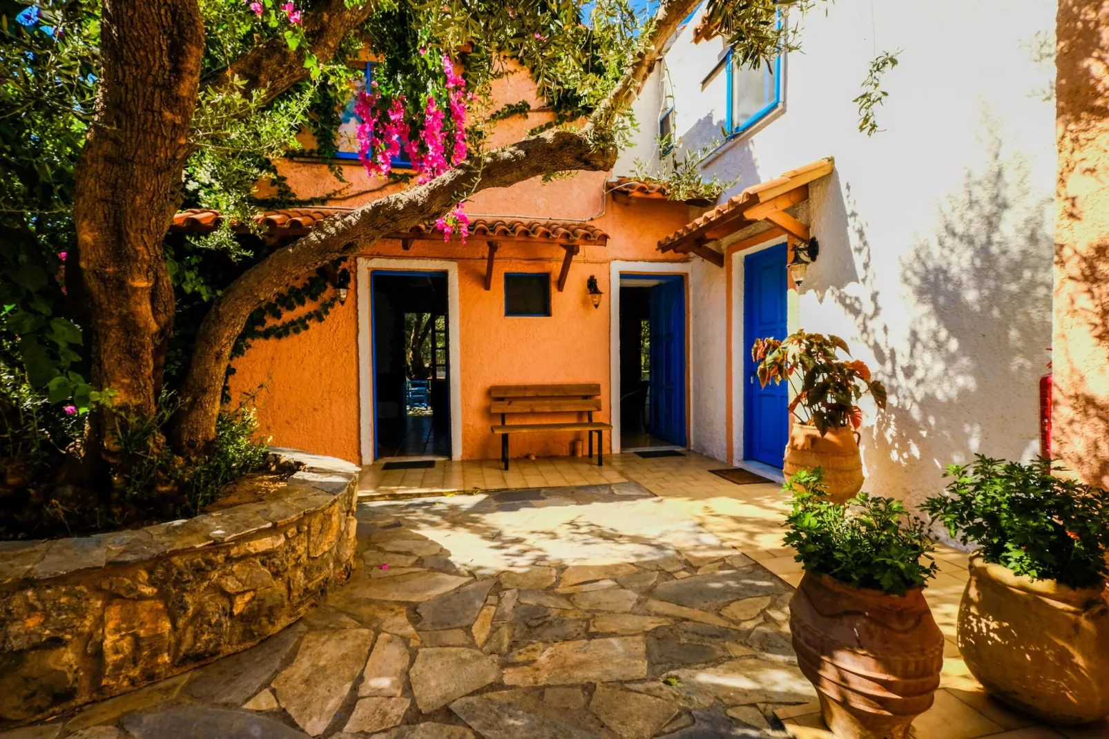 Olive Tree Cottage No 5-Exterior summer