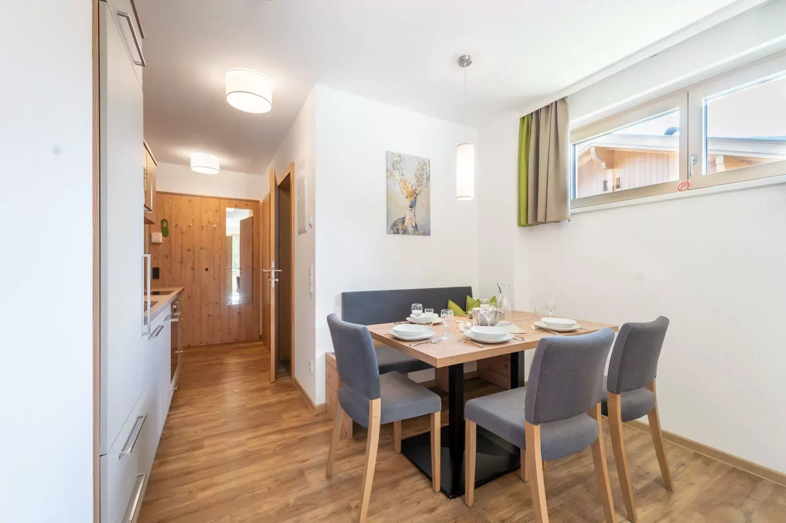 Saalach Appartement 7-Dining room
