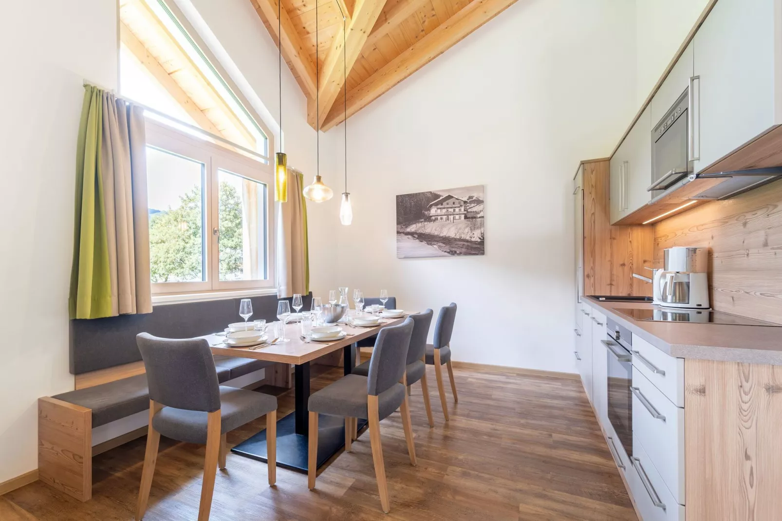 Saalach Appartement 7-Dining room