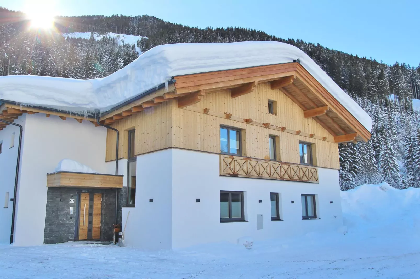 Saalach Penthouse 6-Exterior winter
