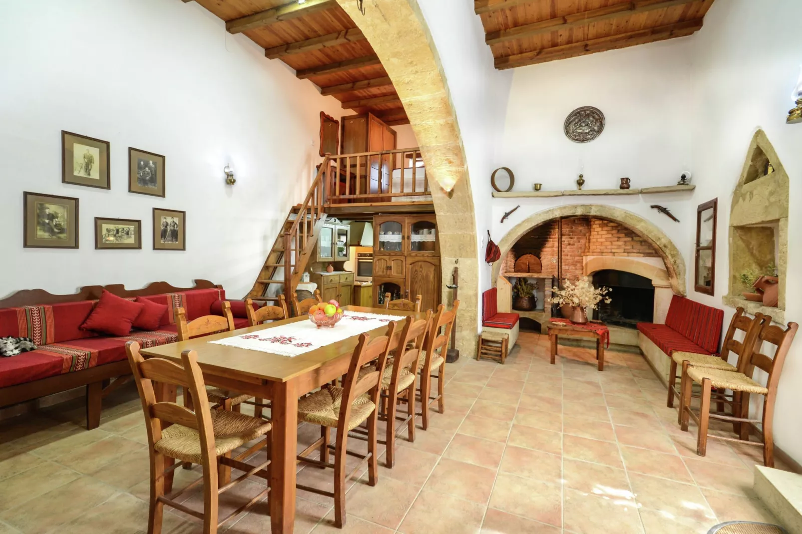 Villa Roula-Living room