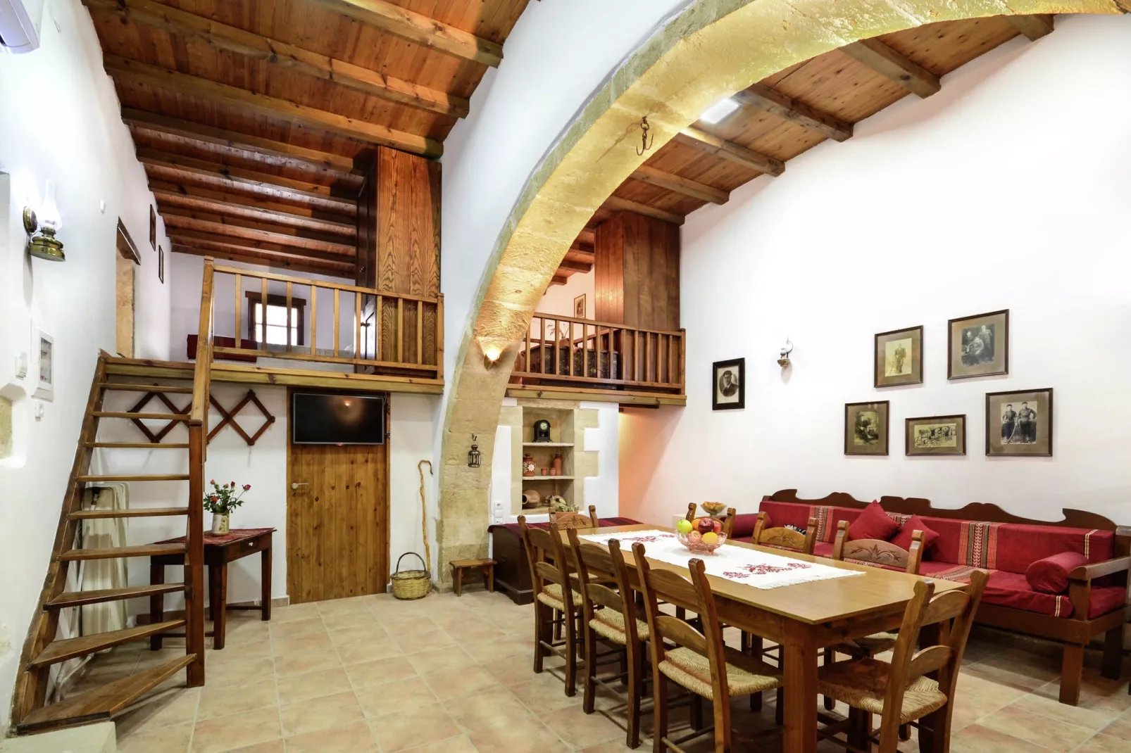 Villa Roula-Living room