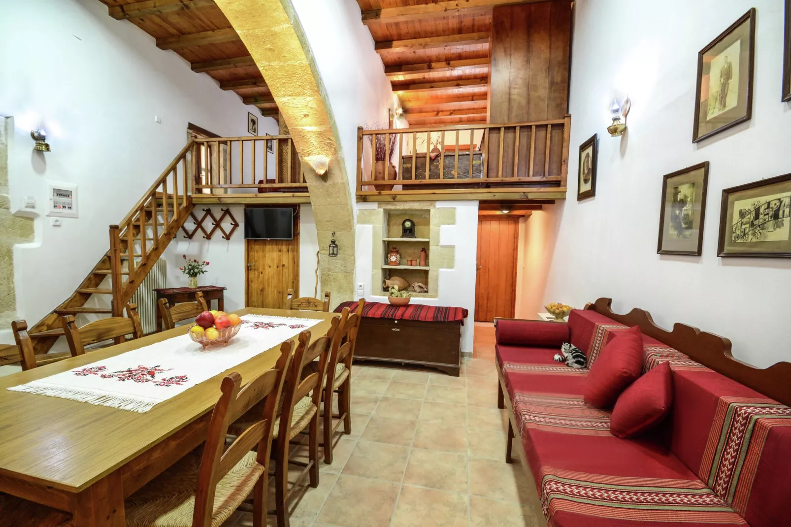 Villa Roula-Living room