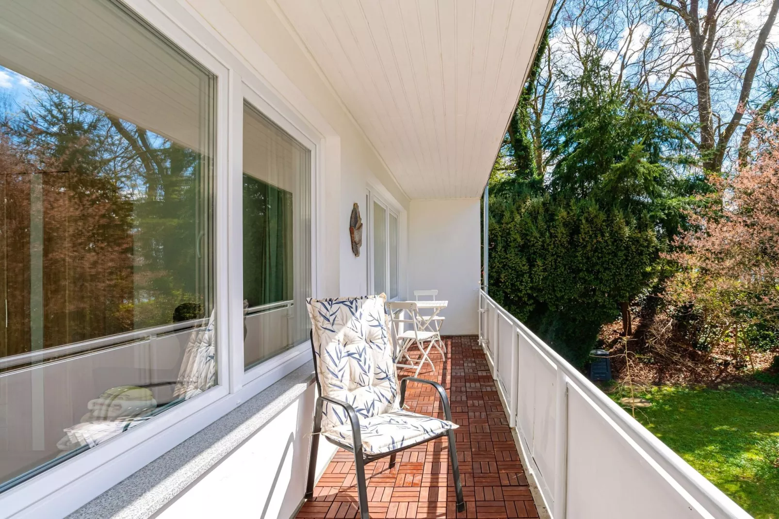 Ferienwohnung in Ostholsteinischen Schweiz-Terrace balcony
