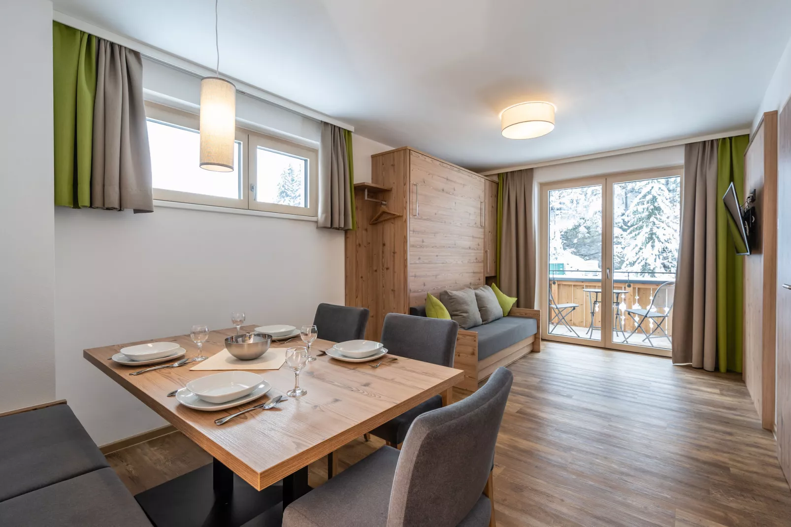 Saalach Penthouse 67-Dining room