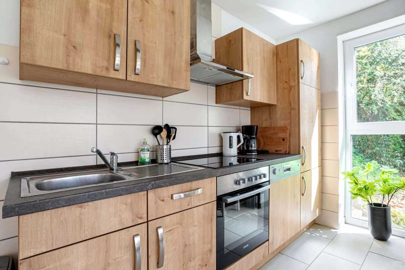 Ferienwohnung in Ostholsteinischen Schweiz-Kitchen