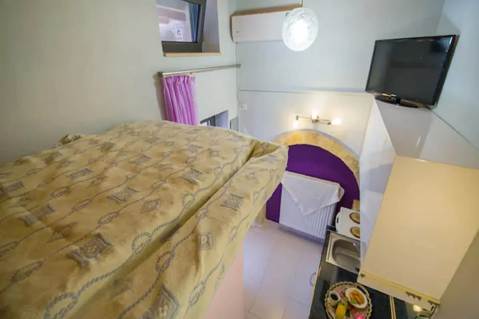 Villa Iasonas Studio-Schlafzimmer