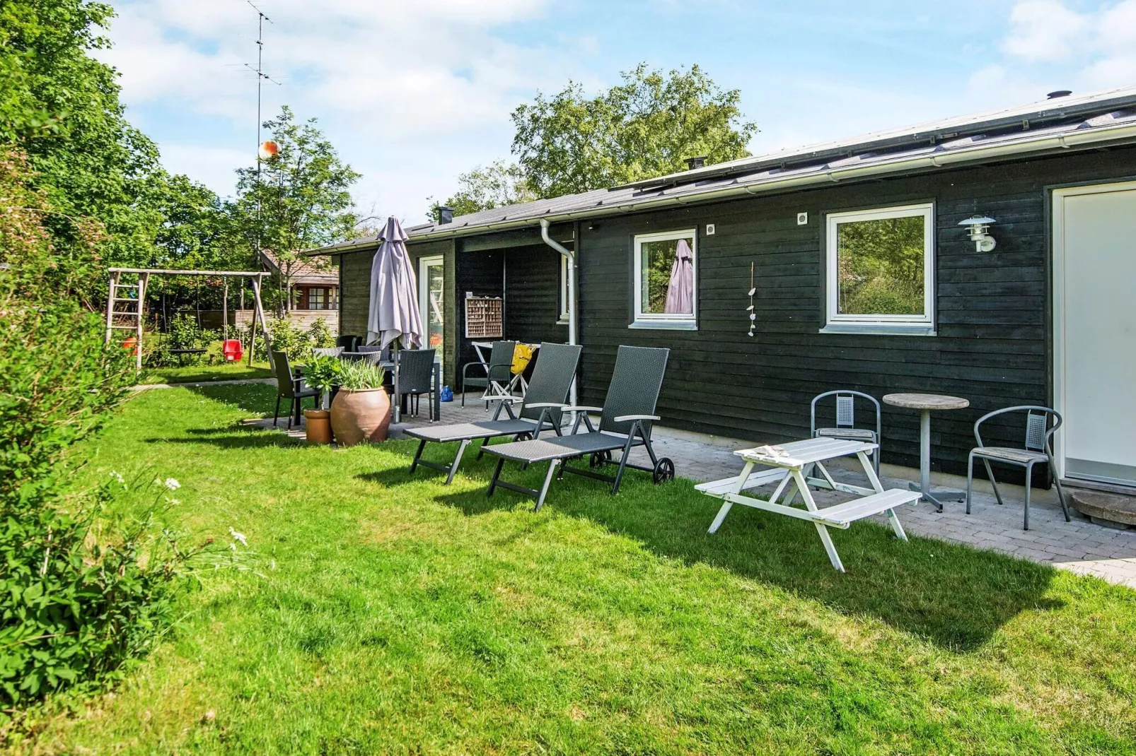 8 Personen Ferienhaus in Glesborg-Aussicht