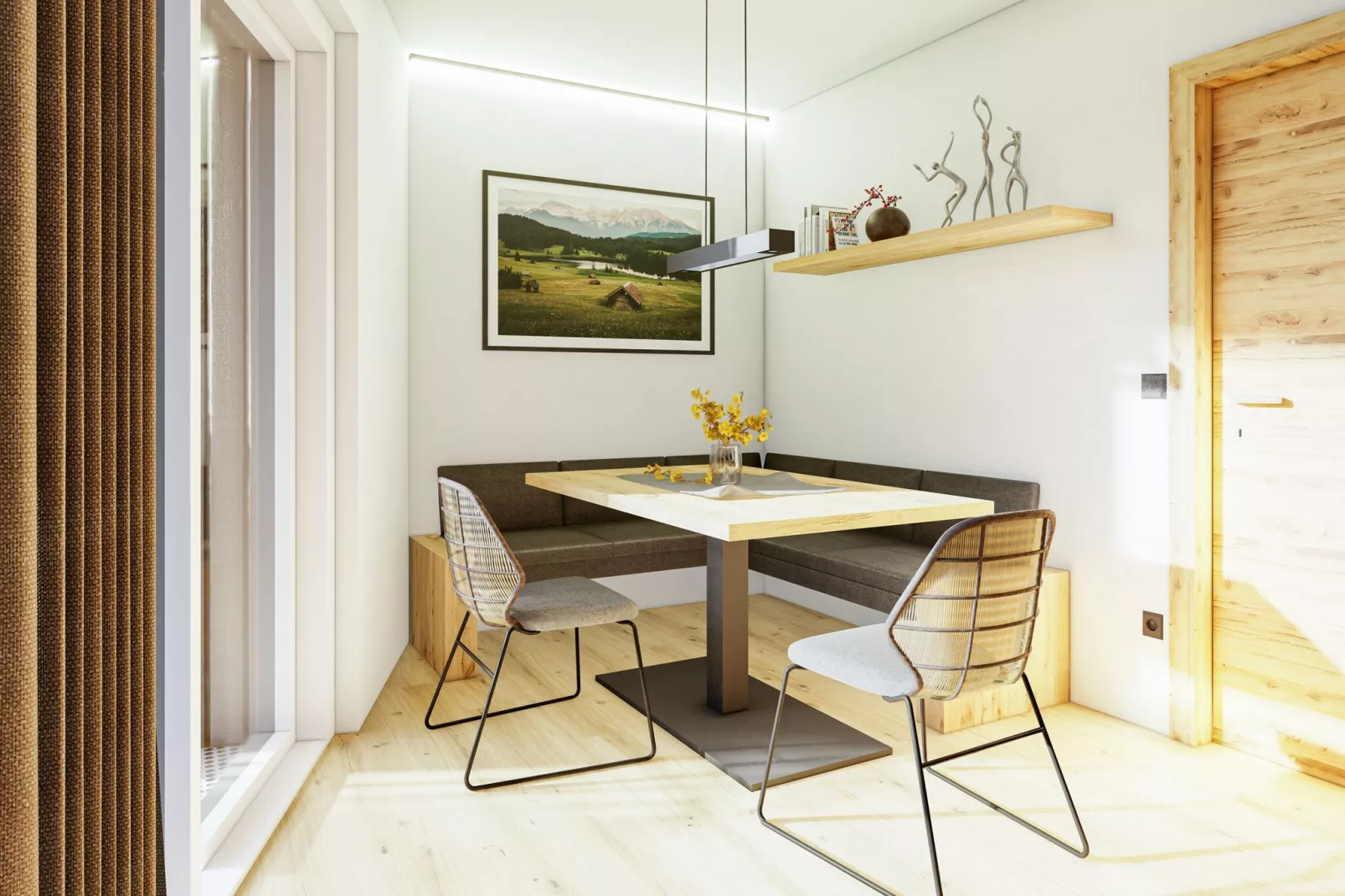 Bergzeit Appartements-Living room